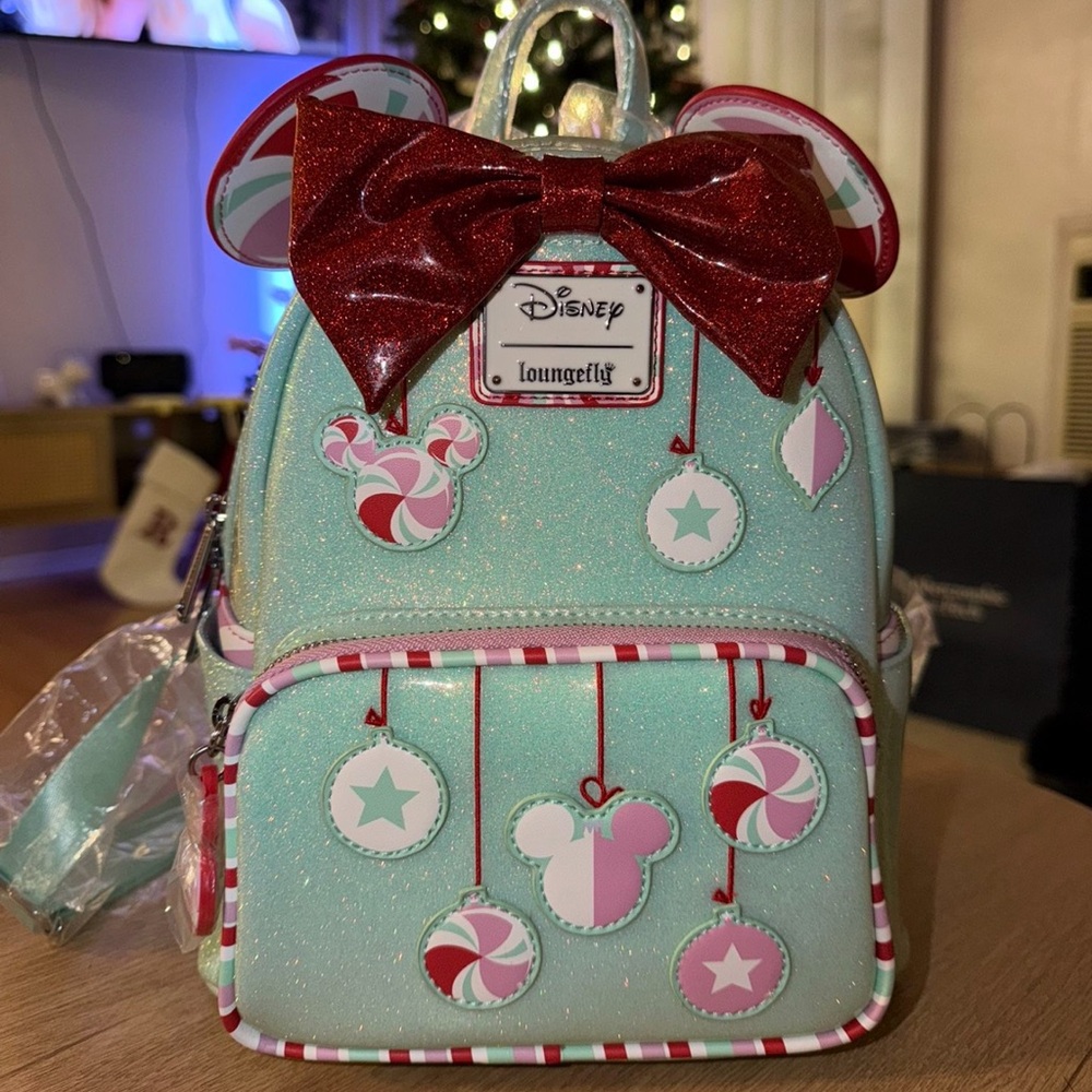 Disney Loungefly Peppermint Backpack - image 1